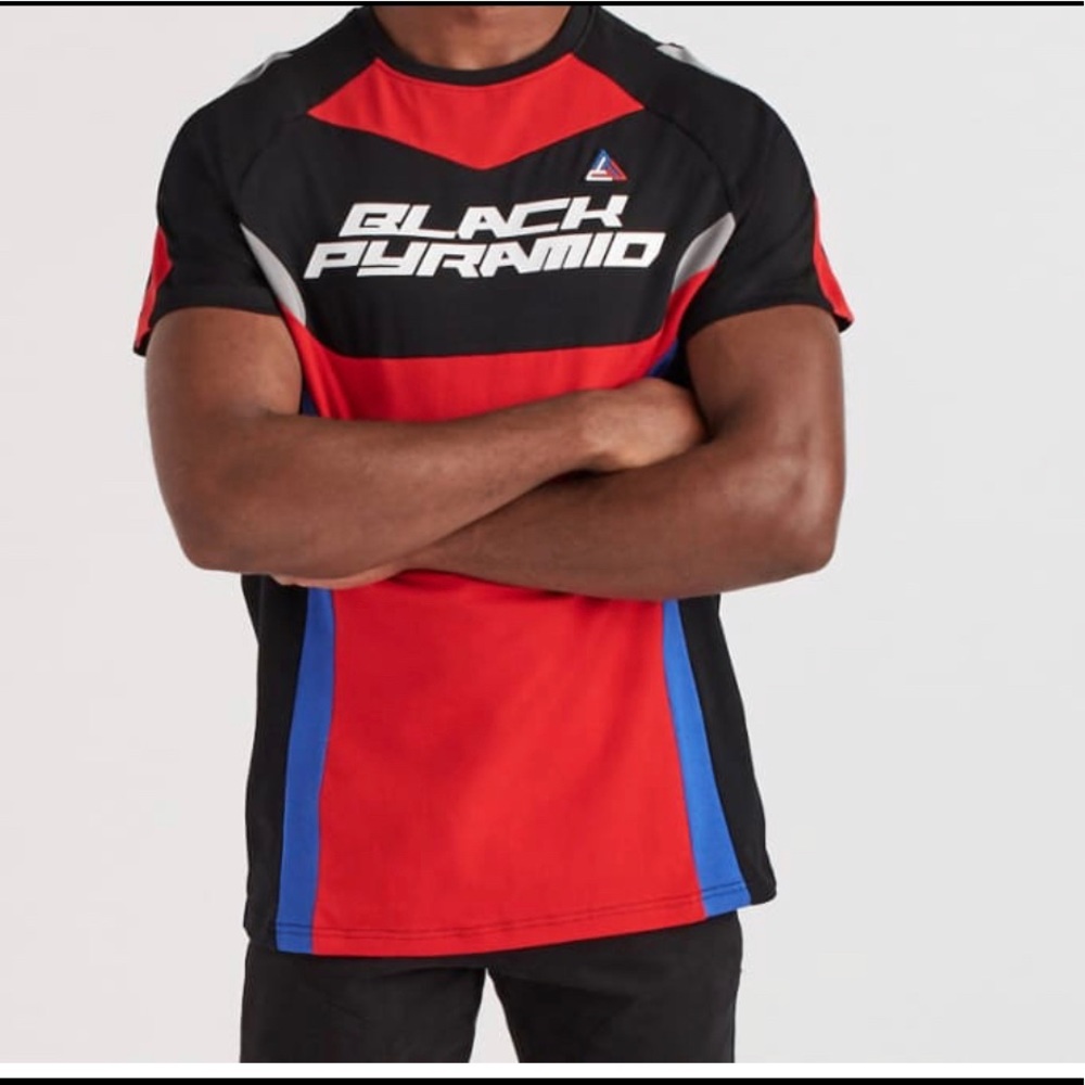 Black pyramid racing jersey